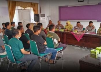 Polres Pesisir Selatan Sosialisasi Perpol No. 1 Tahun 2024 ke Satpam