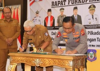 Jaga Stabilitas Keamanan Pilkada, Kapolda Gorontalo Hadiri Rapat Forkopimda