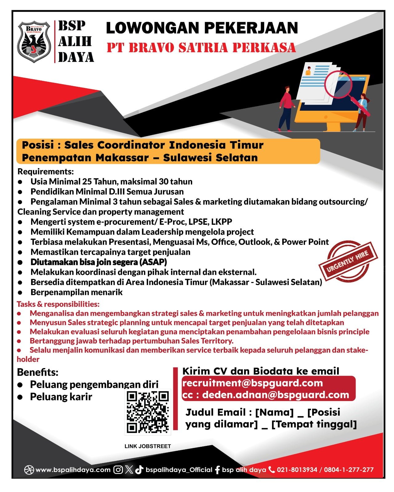lowongan bsp makassar
