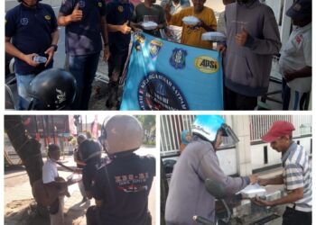 KBS RI Banyuwangi Ulangtahun Ke-3 Berbagi Nasi Kotak