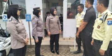 Polres Singkawang Tertibkan Atribut Satpam dan Sosialisasi Kamtibmas