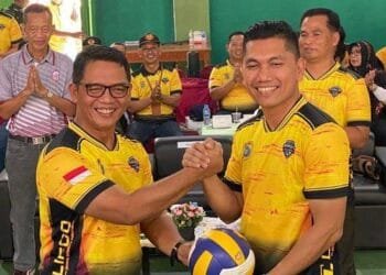 Satpam se-DIY Berlaga di Turnamen Bola Voli yang Digelar ABUJAPI DIY