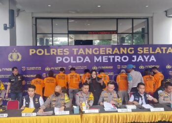 Polres Tangsel Bongkar Sindikat Pencurian Motor, Satpam jadi Otak Pelaku