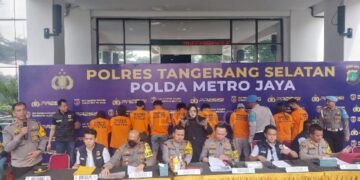 Polres Tangsel Bongkar Sindikat Pencurian Motor, Satpam jadi Otak Pelaku
