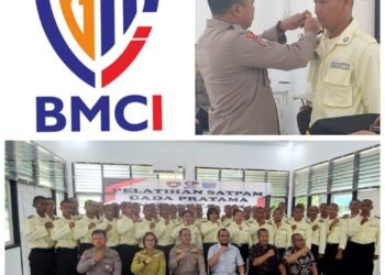 Sebanyak 40 Satpam BMCI Ikuti Diklat Gada Pratama