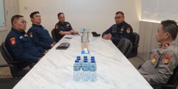 DPD APSI Jaya Audiensi ke Kapolsek Setiabudi Sambangi Dua Satpam yang Ditahan