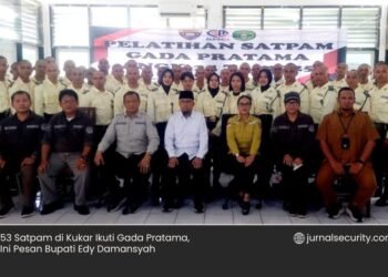 53 Satpam di Kukar Ikuti Gada Pratama, Ini Pesan Bupati Edy Damansyah