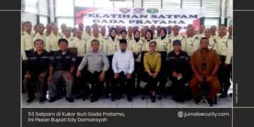 53 Satpam di Kukar Ikuti Gada Pratama, Ini Pesan Bupati Edy Damansyah