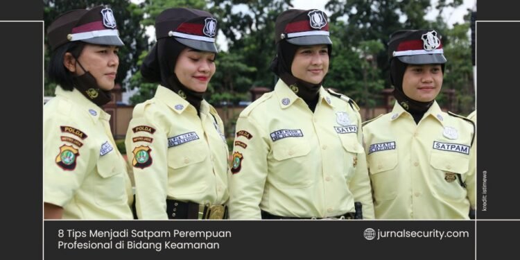 8 Tips Menjadi Satpam Perempuan Profesional di Bidang Keamanan
