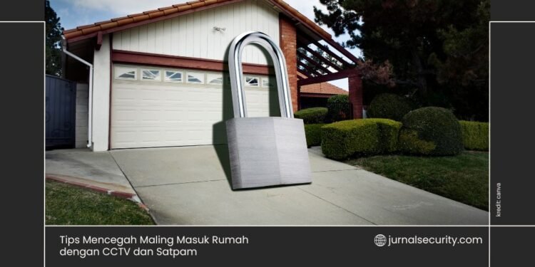 Tips Mencegah Maling Masuk Rumah dengan CCTV dan Satpam