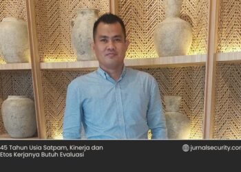 45 tahun usia satpam