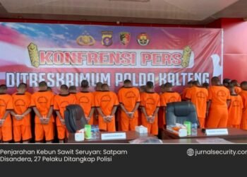 Penjarahan Kebun Sawit Seruyan Satpam Disandera, 27 Pelaku Ditangkap Polisi