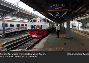 perjalanan aman dg kereta api