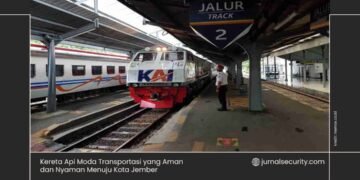 perjalanan aman dg kereta api