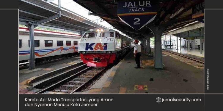 perjalanan aman dg kereta api