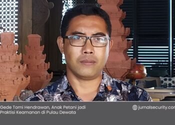 Gede Tomi Hendrawan, Anak Petani jadi Praktisi Keamanan di Pulau Dewata