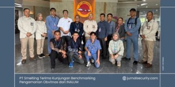 PT Smelting Terima Kunjungan Benchmarking Pengamanan Obvitnas dari INALUM