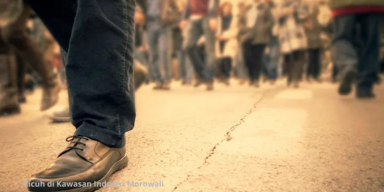 ilustrasi Ricuh di Kawasan Industri Morowali