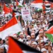 aksi damai palestina