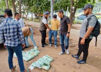 polisi gagalkan pengiriman sabu