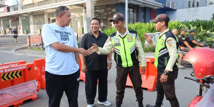 walikota bekasi temui satpam