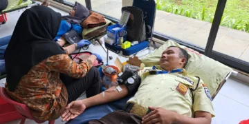 donor darah satpam