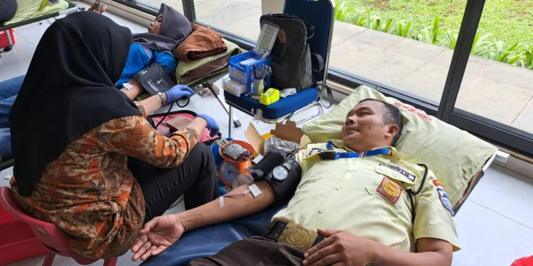 donor darah satpam