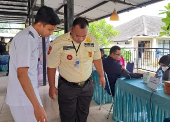 pemeriksaan kesehatan satpam