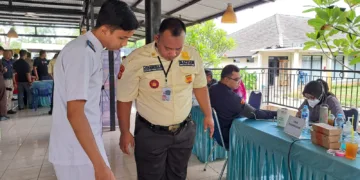 pemeriksaan kesehatan satpam