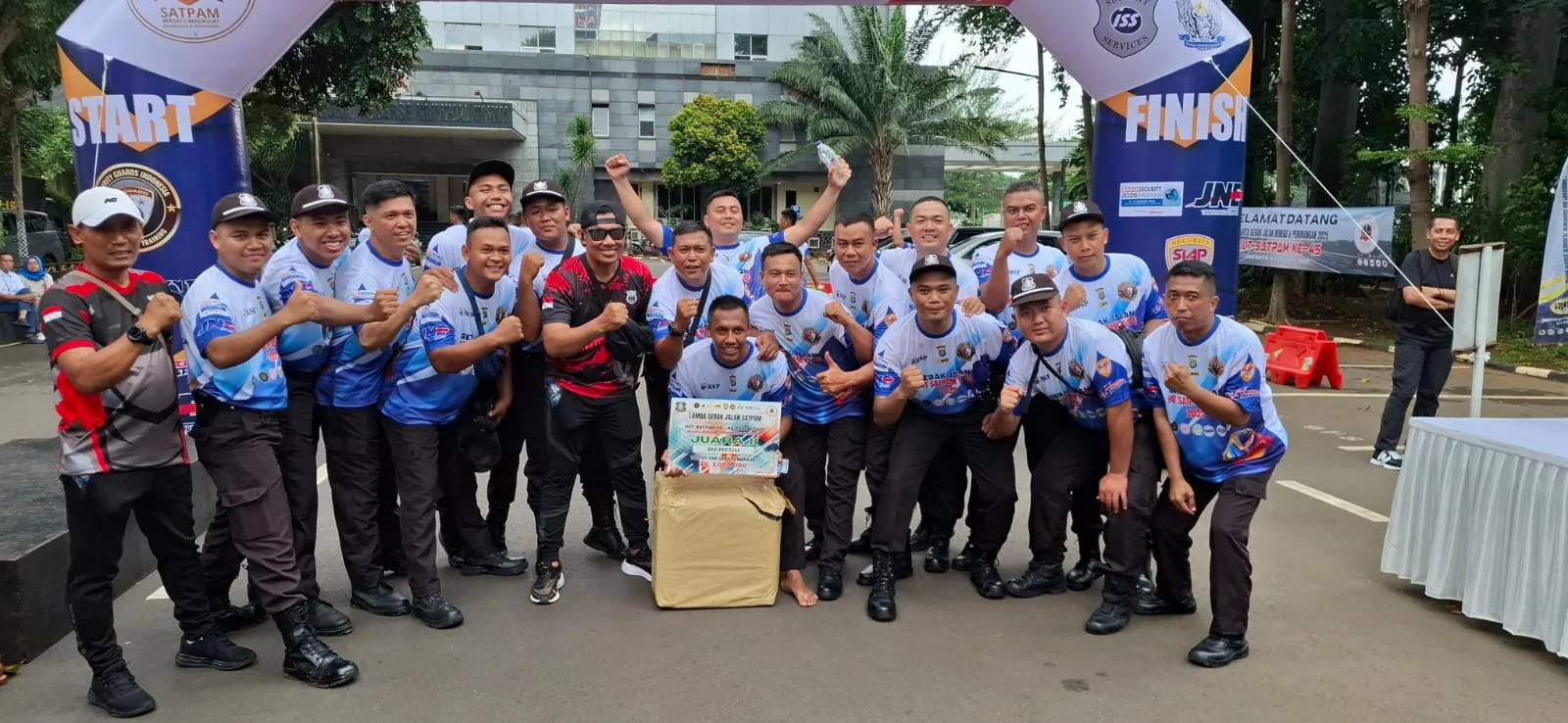 bsp juara dua gerak jalan