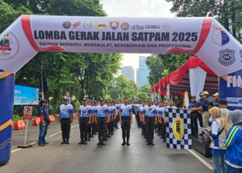 gerak jalan satpam 2025