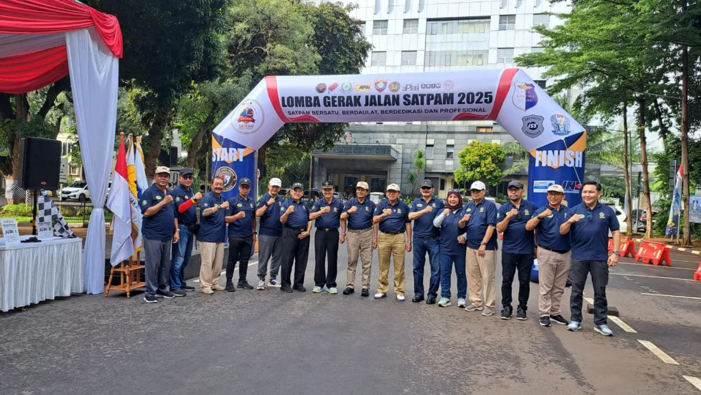 gerak jalan satpam 2025 ok