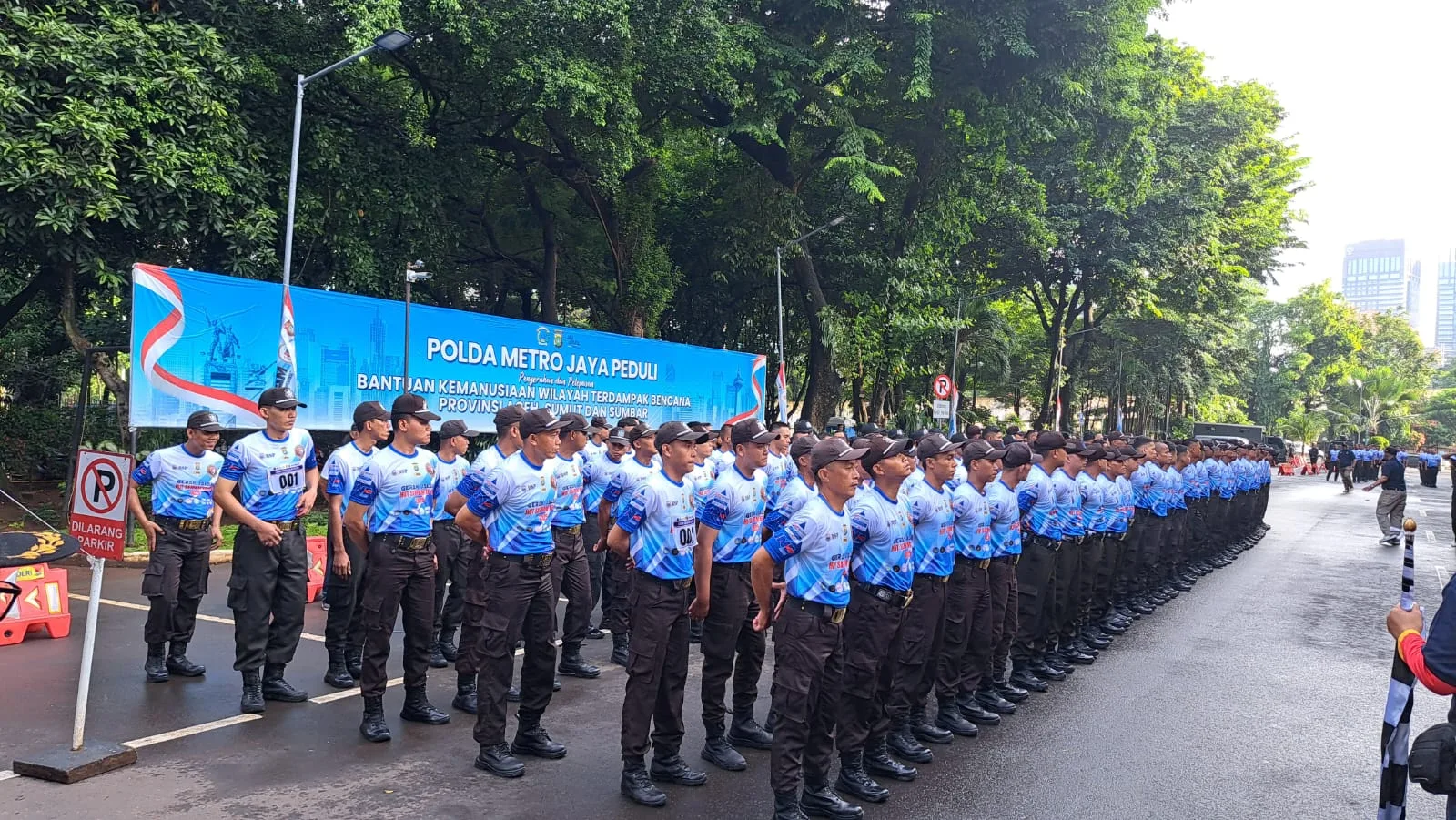 gerak jalan satpam 2025 ok
