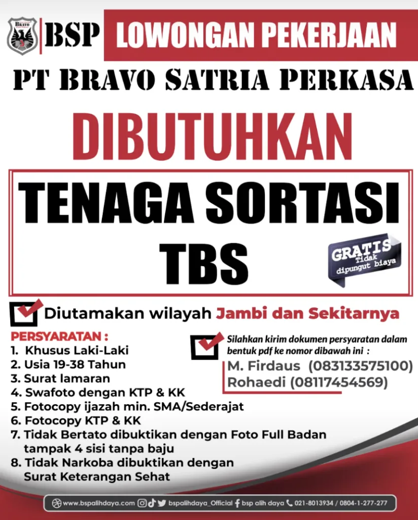 loker sortasi