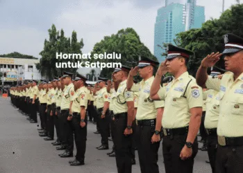 hanya satpam?