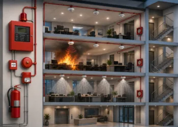 security system kebakaran gedung